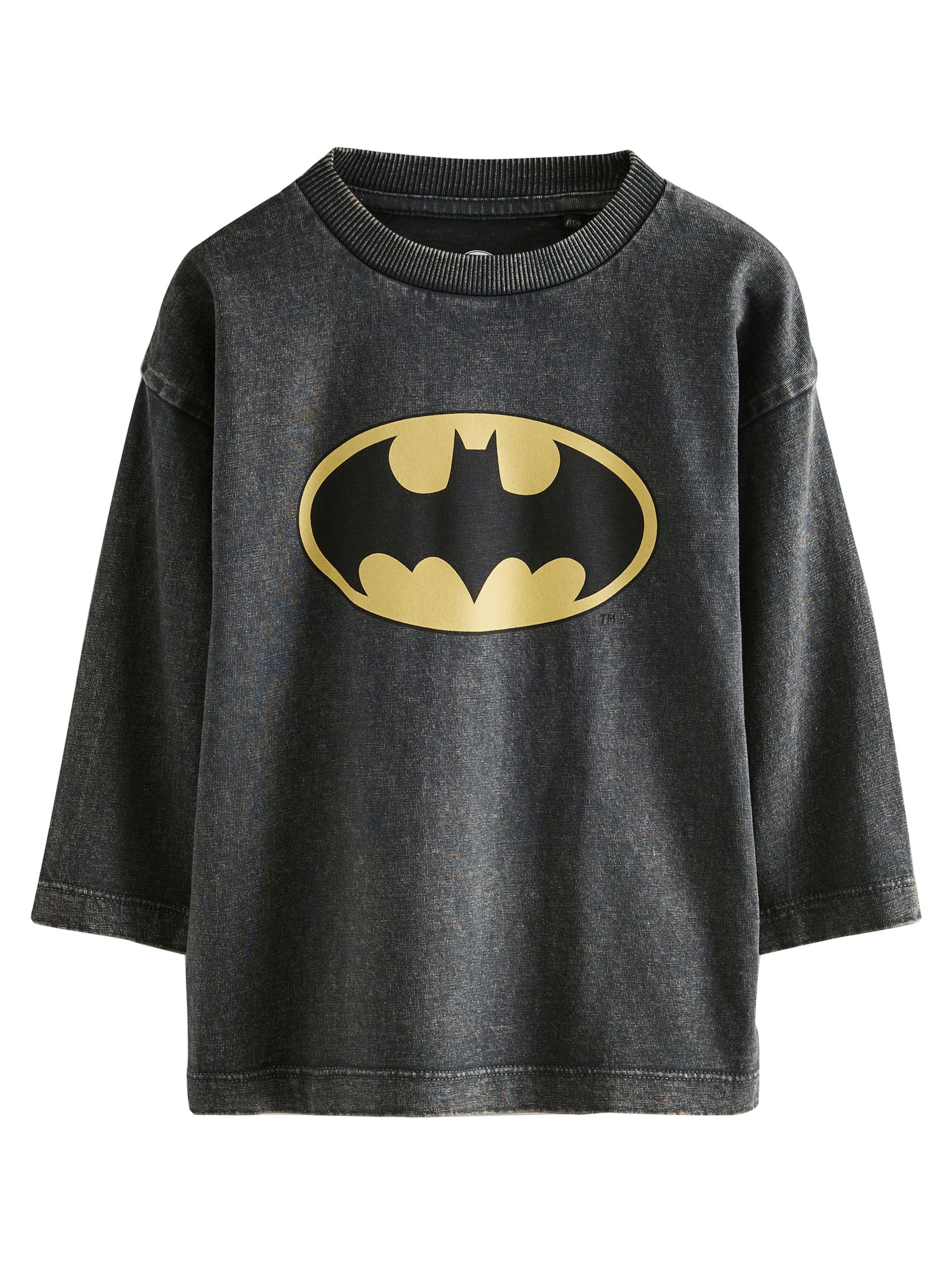 Next Koszulka 'Batman' w kolorze żółty / czarny / czarny denimm, Podgląd produktu