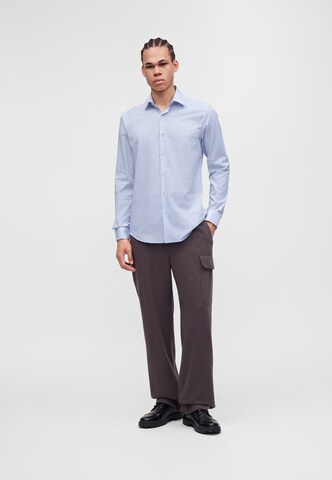 Calvin Klein Slim Fit Риза 'ESNTL' в синьо
