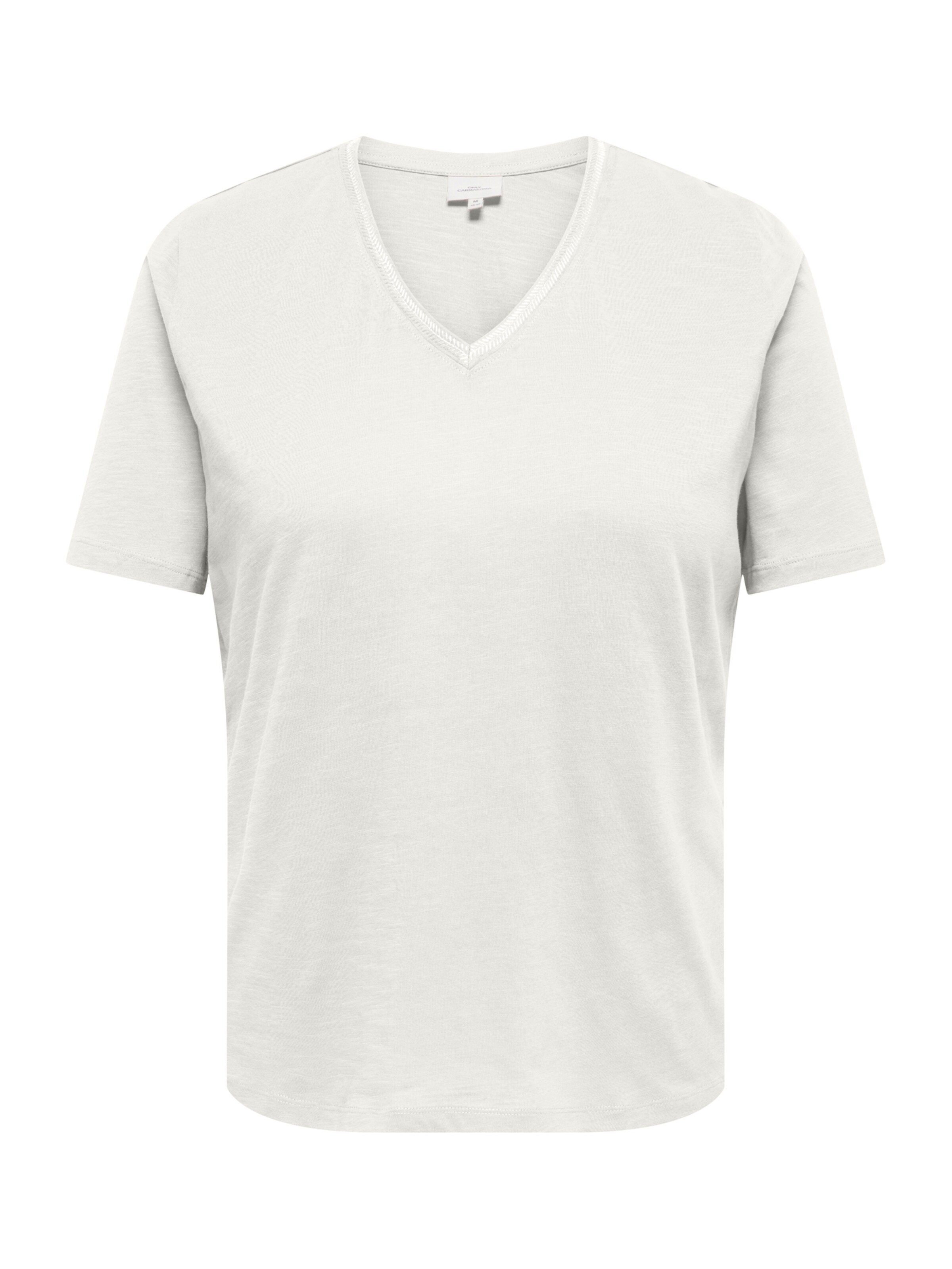 ONLY Carmakoma Shirt 'CARTOBI' in de kleur Natuurwit, Productweergave