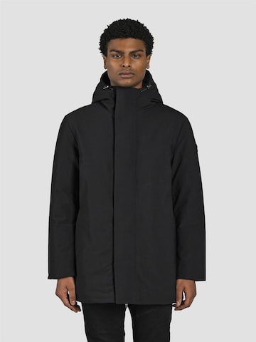 Canadian Classics Between-seasons parka 'Nelson' in Black: front