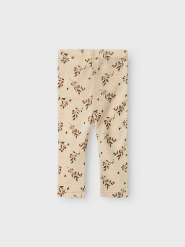 Coupe slim Leggings NAME IT en beige