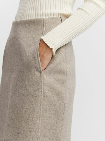 VERO MODA Skirt 'VMFORTUNALLISON' in Beige