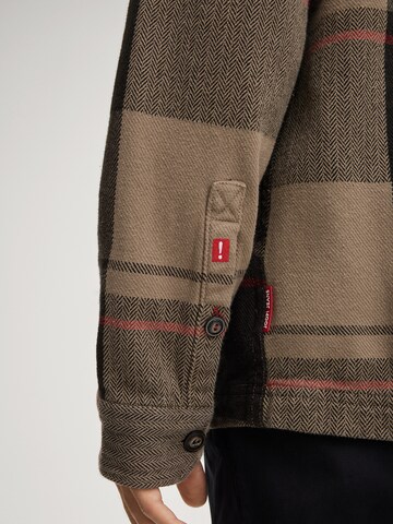 JOOP! Jeans Regular fit Button Up Shirt 'Harvi' in Beige