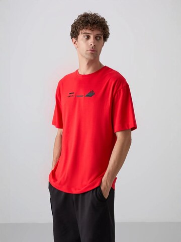 Tommy Life Tričko – červená