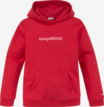 KangaROOS Sweatshirt in Red: front