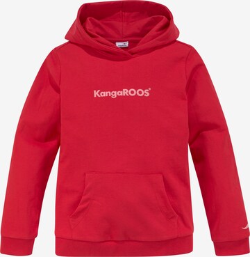 KangaROOS Sweatshirt in Red: front