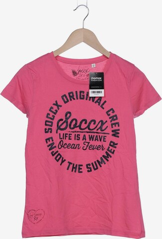 Soccx T-Shirt M in Pink: predná strana