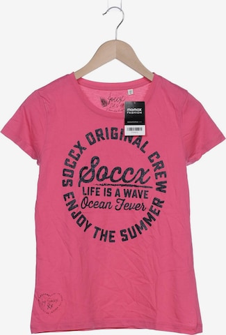 Soccx T-Shirt M in Pink: predná strana