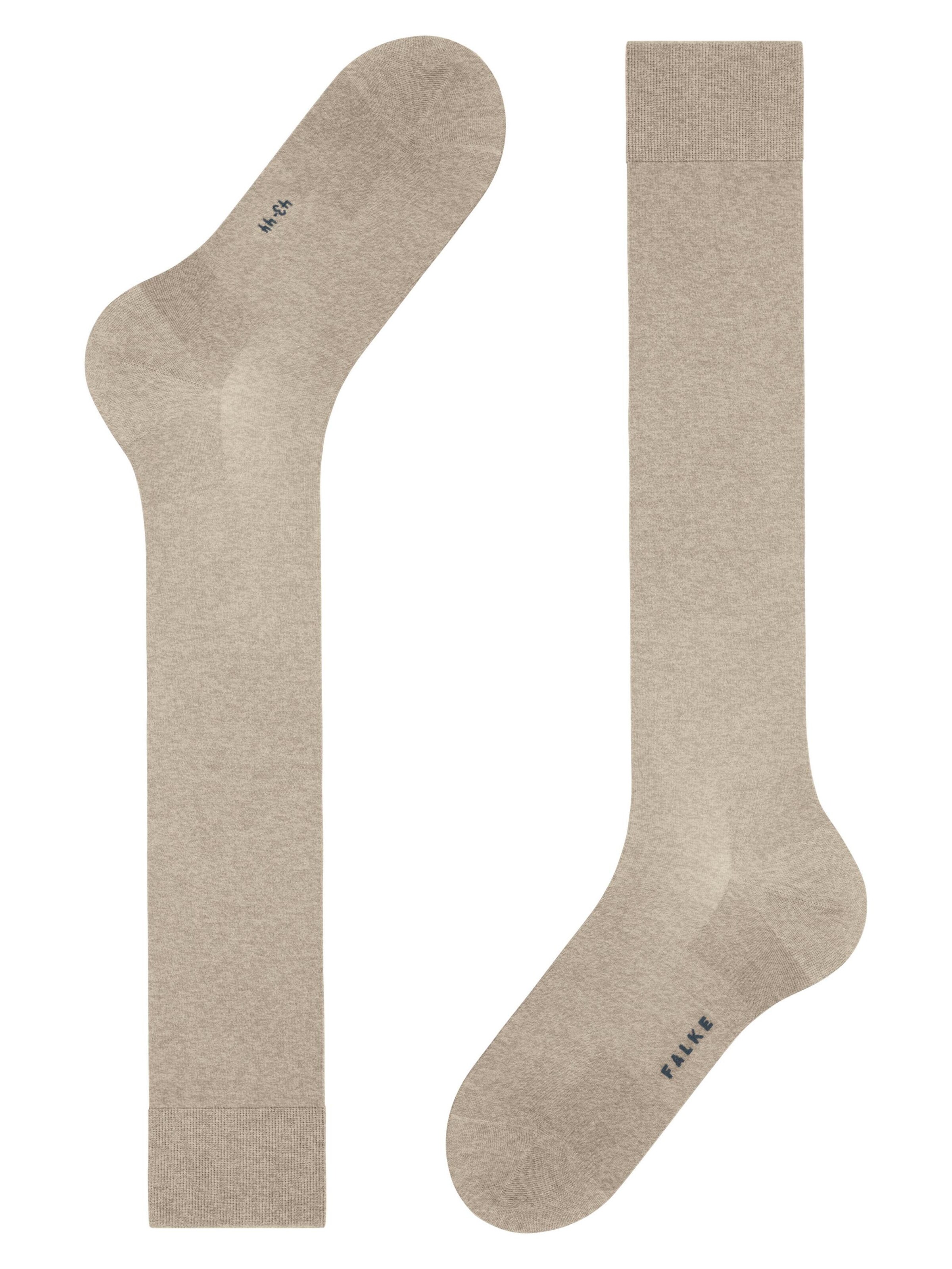 FALKE Knee High Socks 'ClimaWool' in Beige