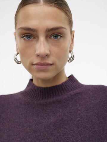 VERO MODA Trui 'PLAZA' in Lila