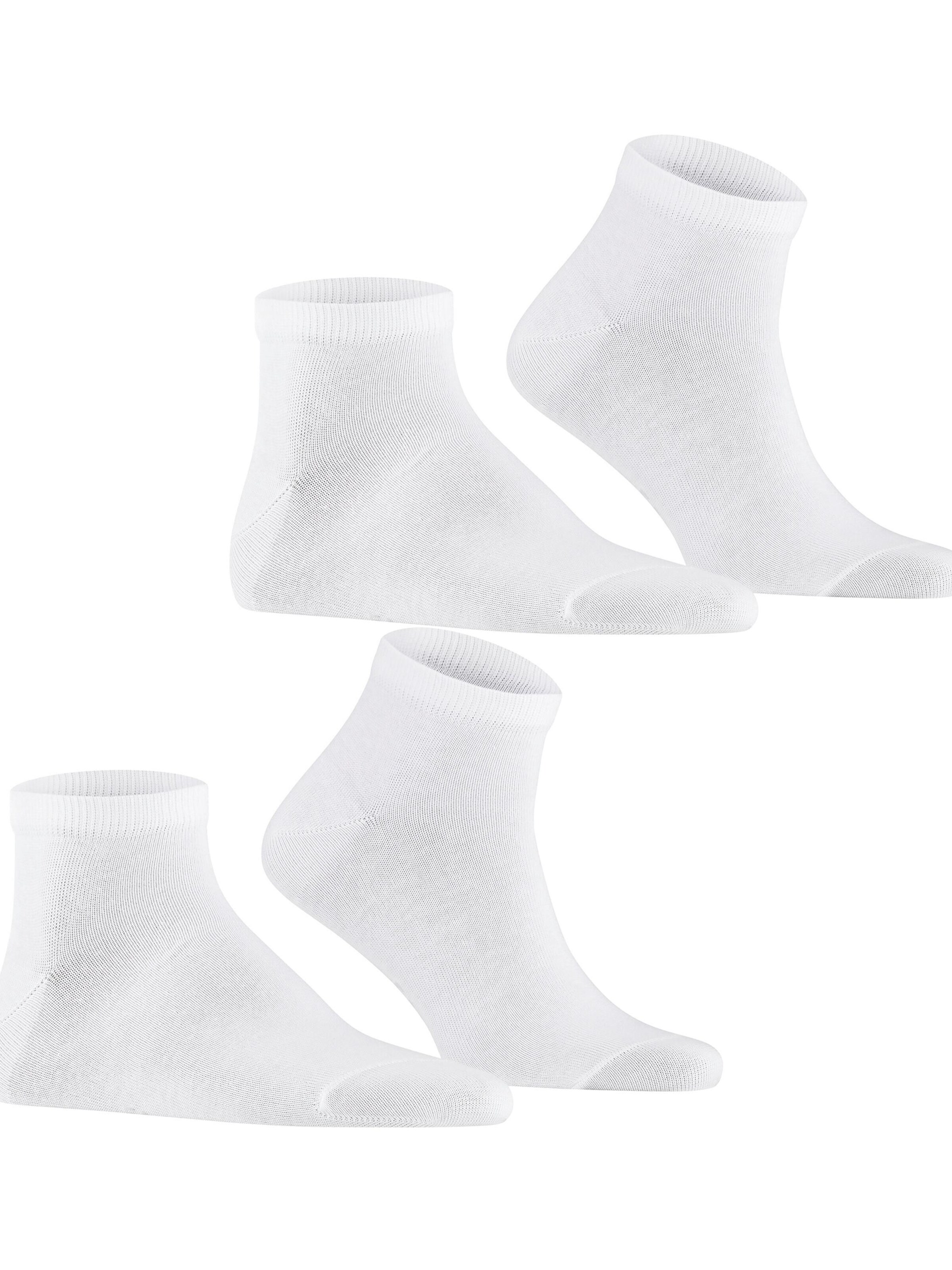 FALKE Socks 'Happy 2-Pack' in White