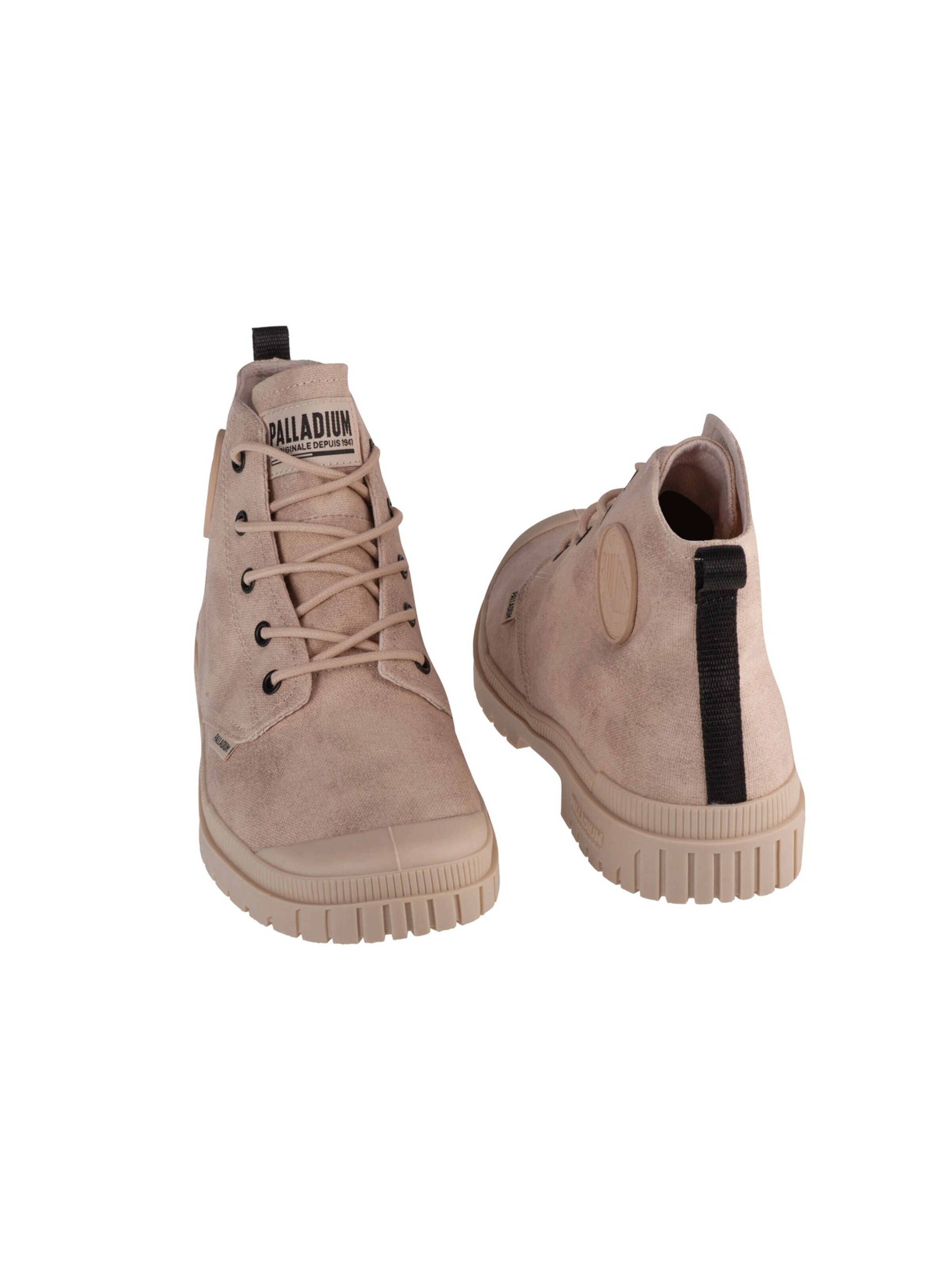 Baskets hautes 'Palladium Pampa SP20 Hi Wax' Palladium en beige