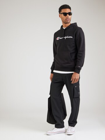 Champion Authentic Athletic ApparelSweater majica - crna boja