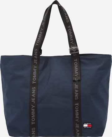 Tommy Jeans Nákupní taška 'Essential' – modrá: přední strana