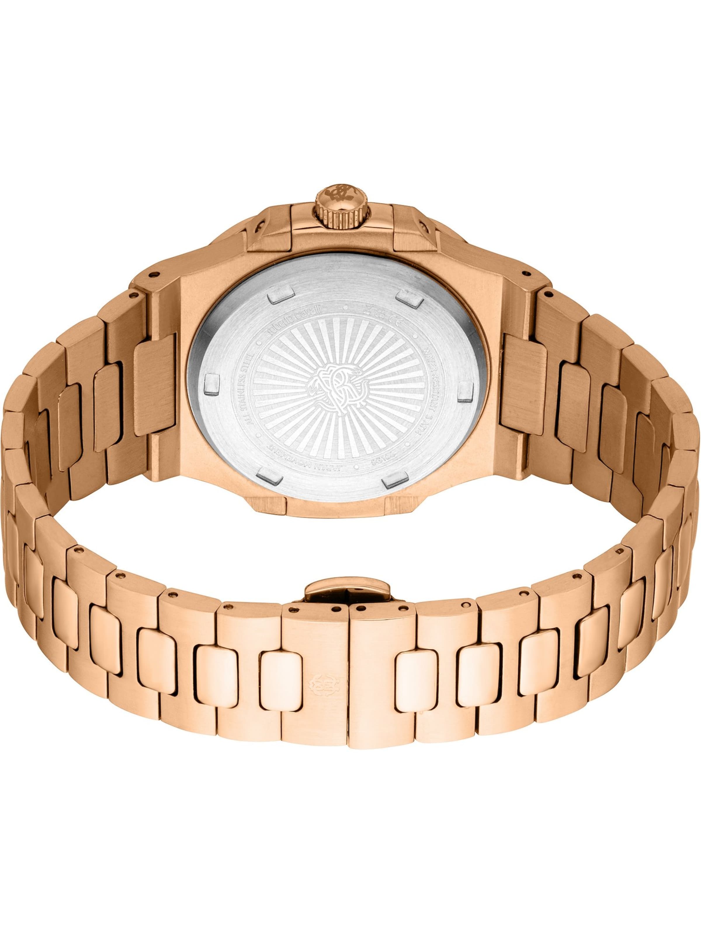 Just Cavalli Analoguhr in Gold