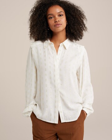WE Fashion Bluse i hvid: forside