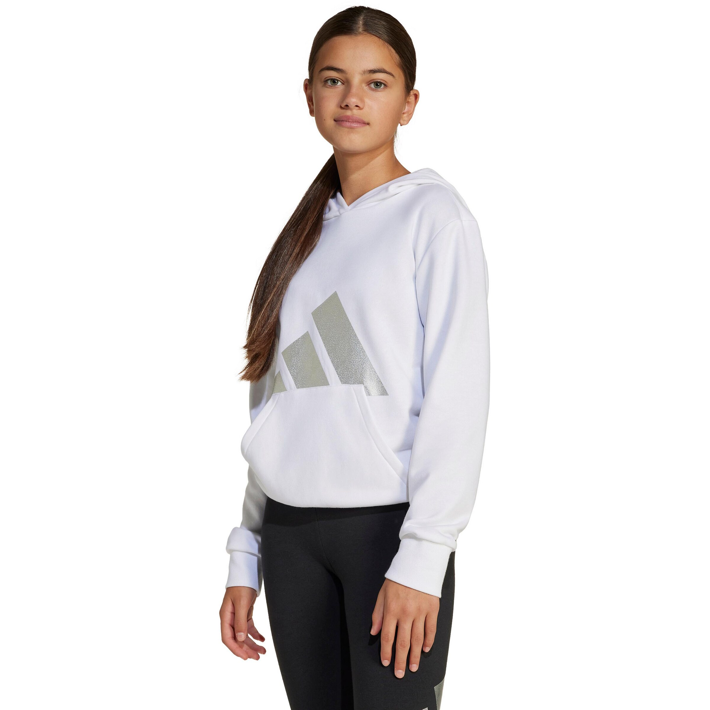 ADIDAS SPORTSWEAR Athletic Sweatshirt in White: front