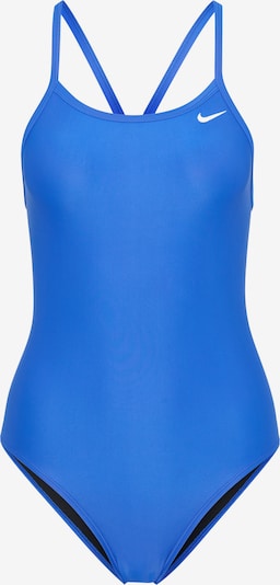 Nike Swim Kopējais sporta peldkostīms, krāsa - zils / balts, Preces skats