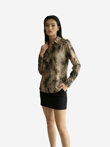 My fashion - Camisa em mistura de cores