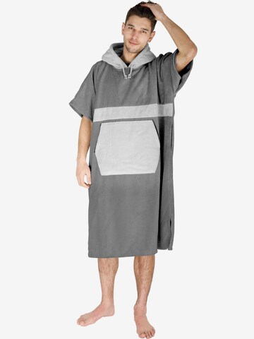 Peignoires de bain de sport normani en gris