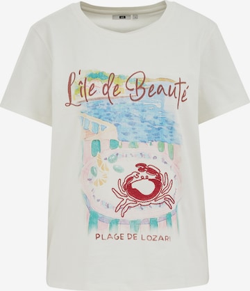 WE Fashion Paita värissä valkoinen: etupuoli