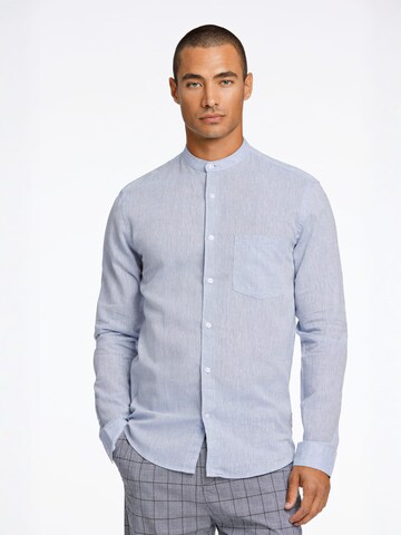 Lindbergh Slim Fit Hemd‌‌‌‌‌ in Blau