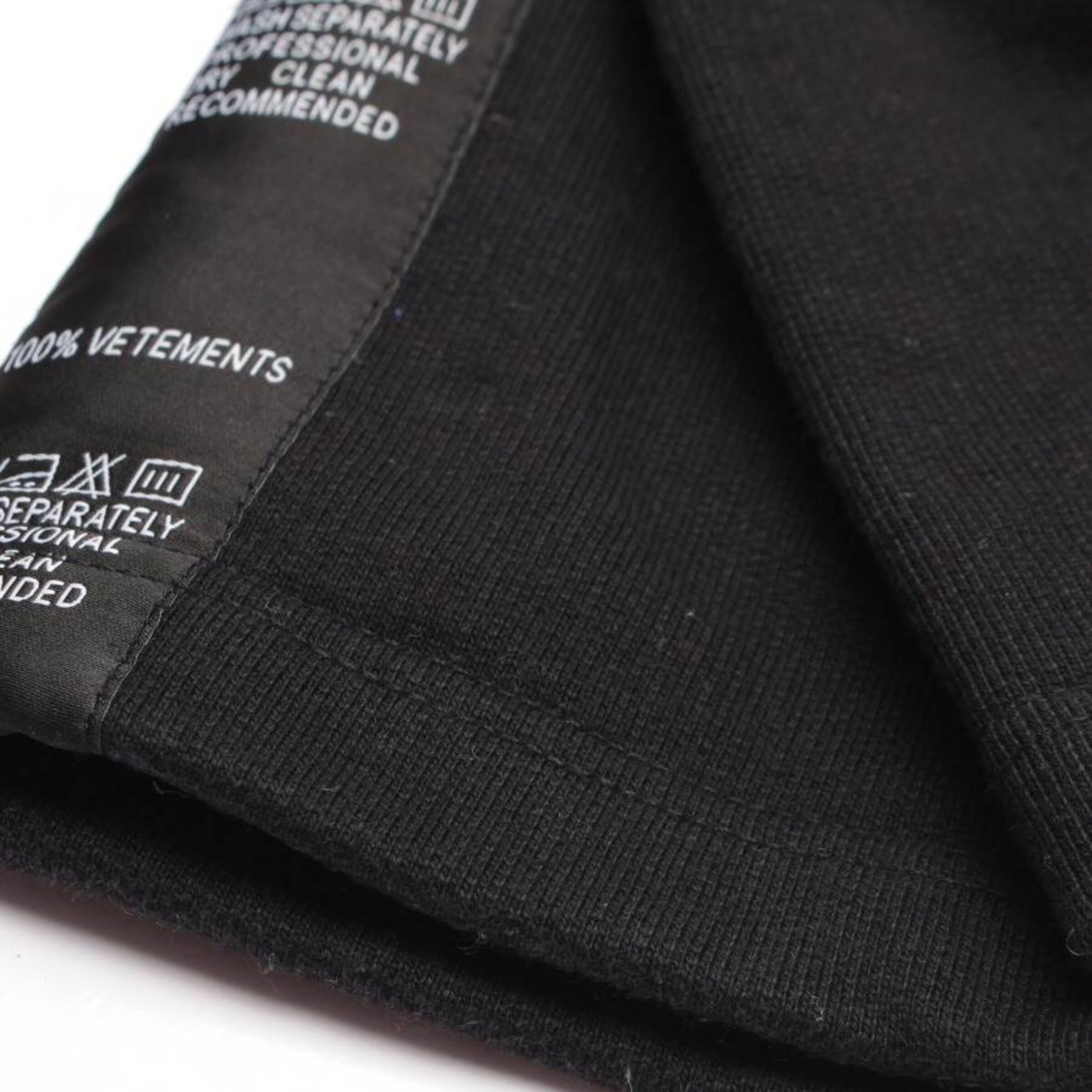 Vetements Pants in XS in Black