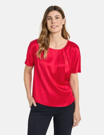 GERRY WEBER Bluzka w kolorze czerwony: przód