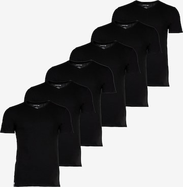 T-Shirt LACOSTE en noir : devant