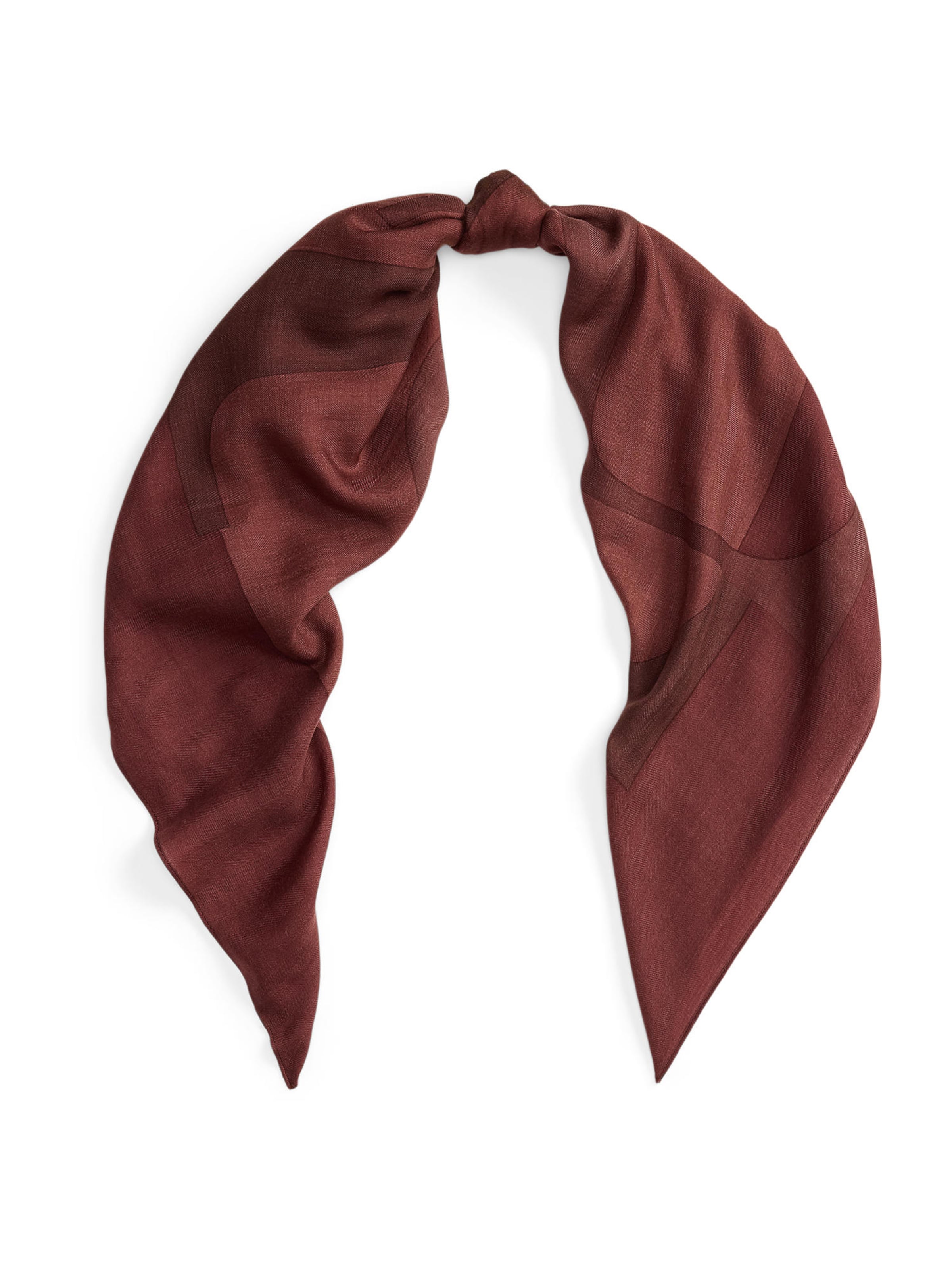 Lauren Ralph Lauren - Lenço em vermelho: frente