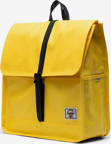 Herschel Backpack 'City' in Yellow: front