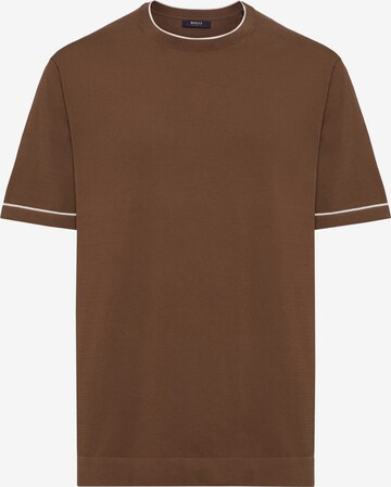 T-Shirt Boggi Milano en marron : devant