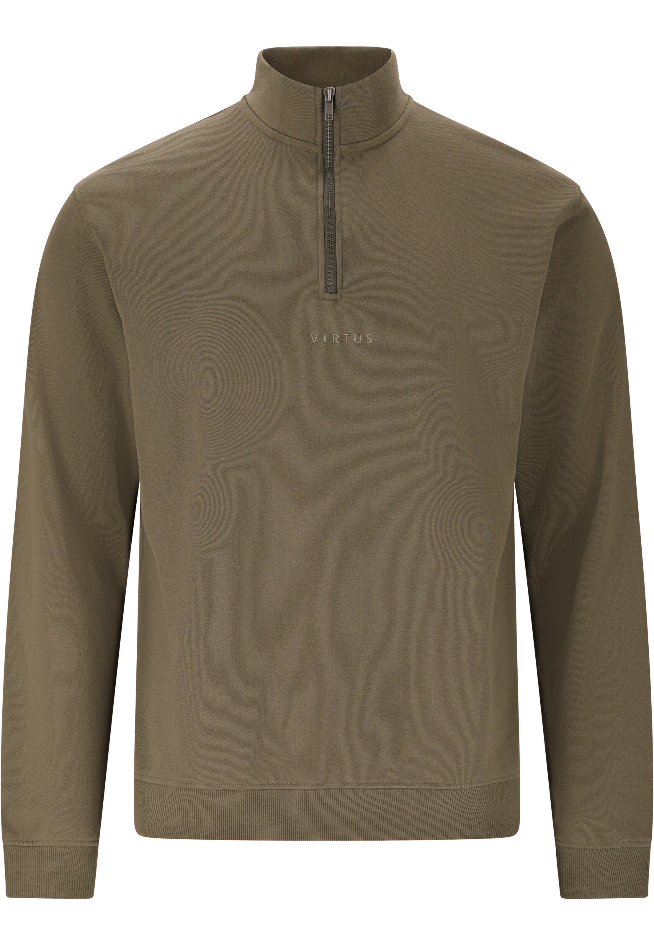 Virtus Sweatshirt 'Minne' in Grün: Vorderseite