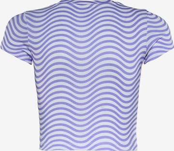 T-Shirt BLUE EFFECT en violet