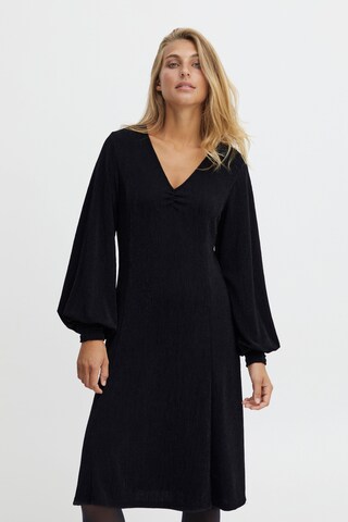 Fransa Dress in Black: front