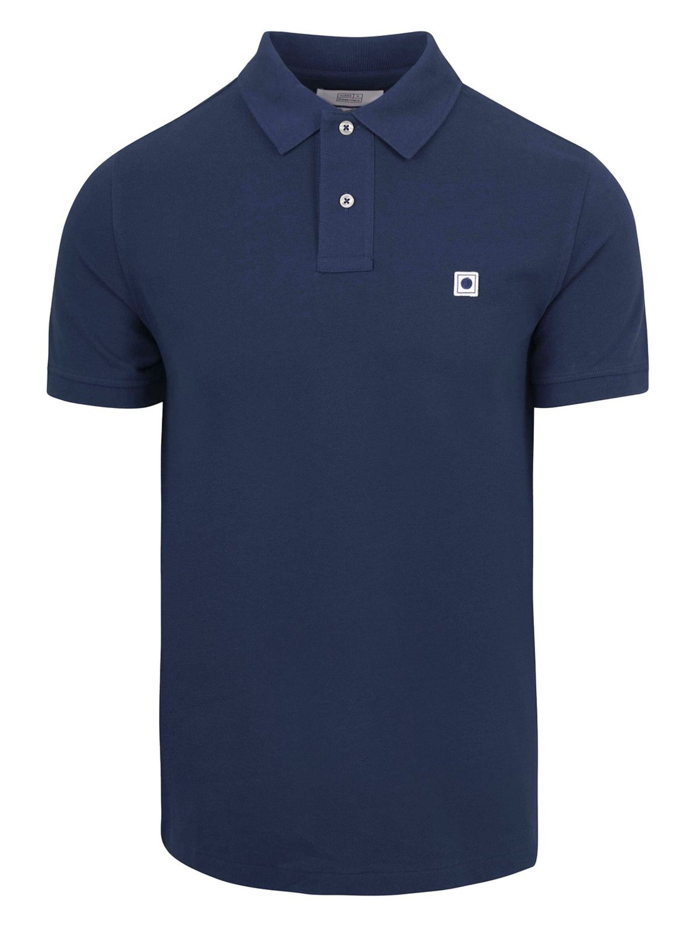 KING Essentials Shirt 'The Rene'‌‌ in Blau: Vorderseite