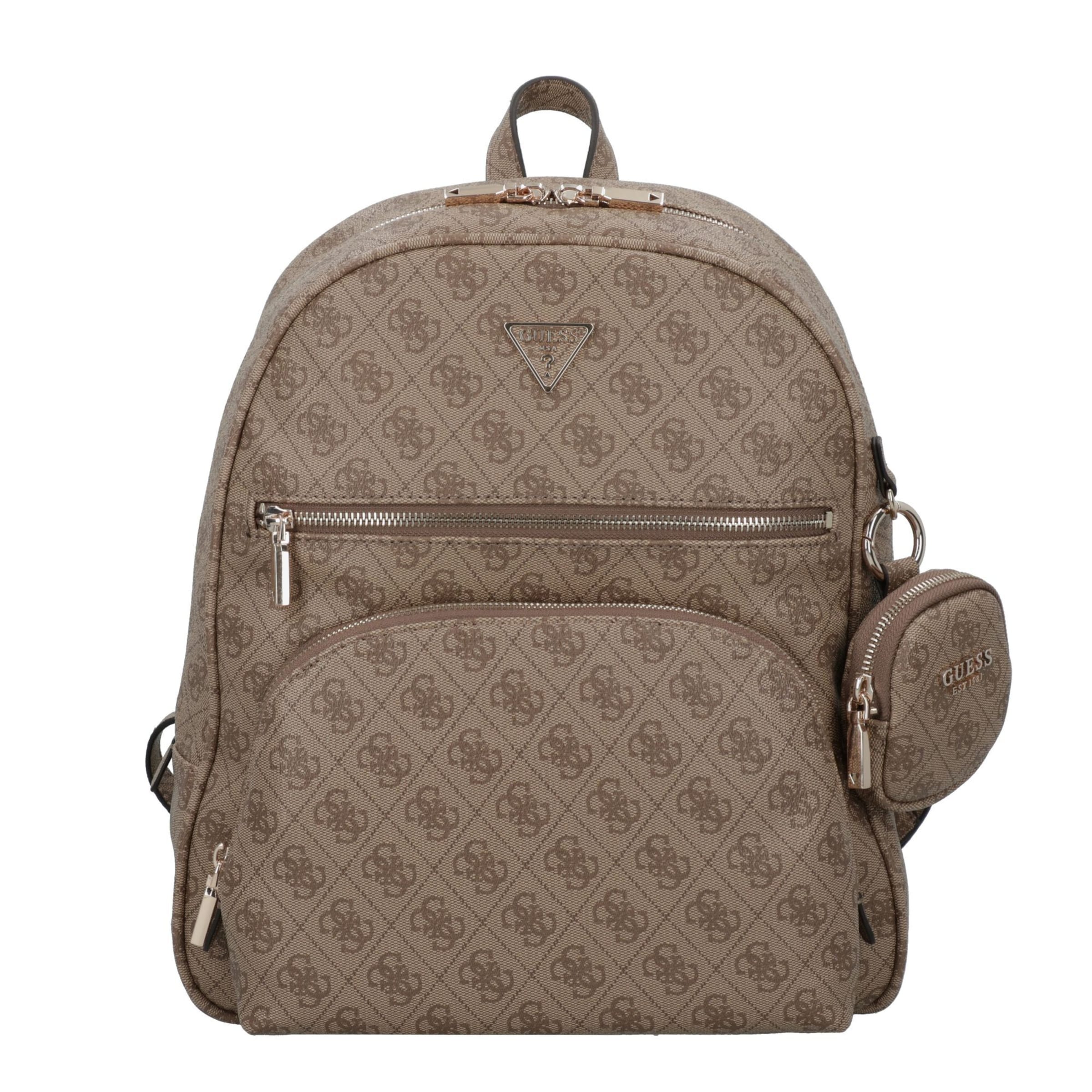 GUESS Hátizsák 'Power Play II' - bézs: elől