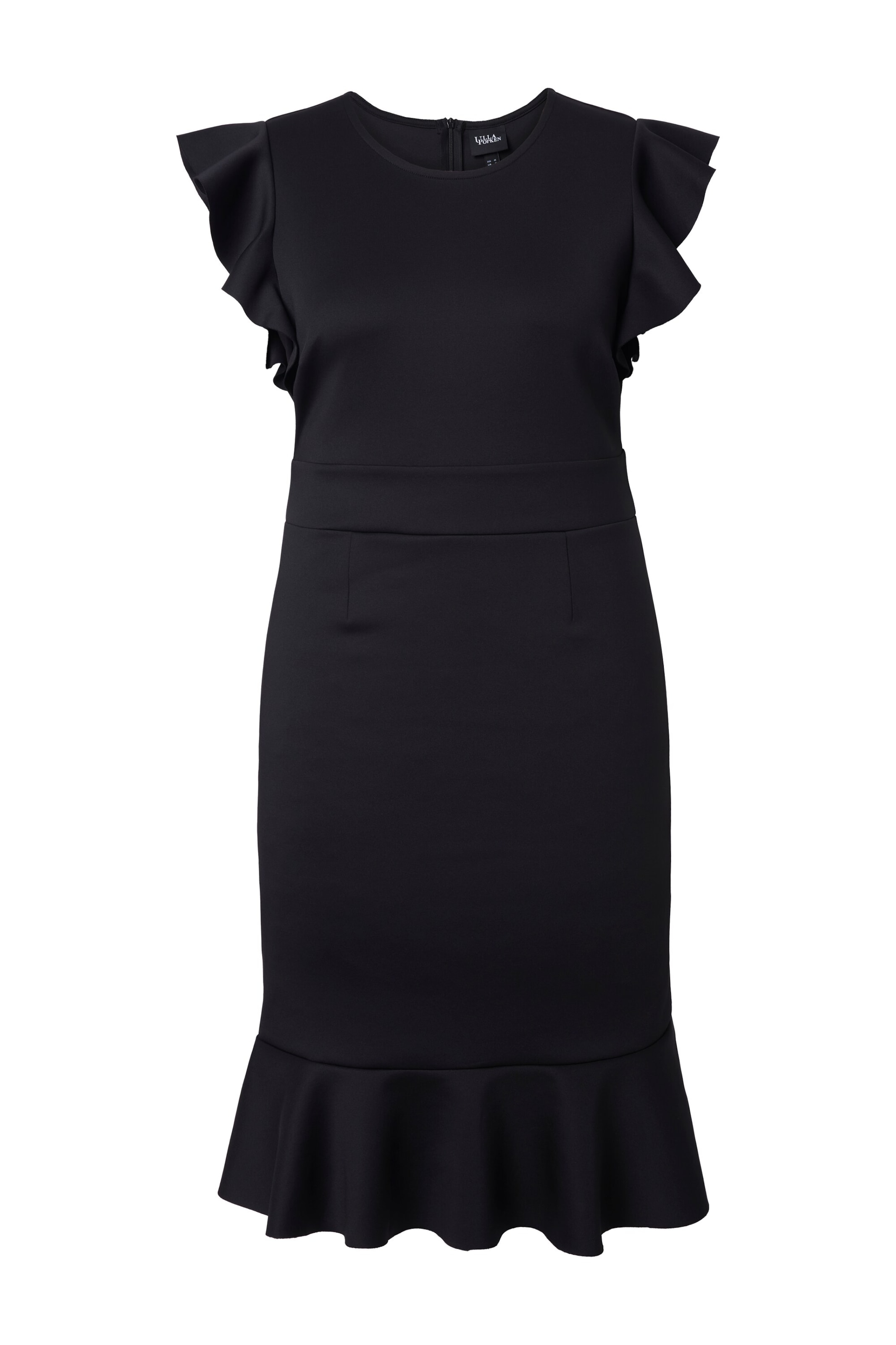 Ulla Popken Etuikleid in Schwarz: Vorderseite