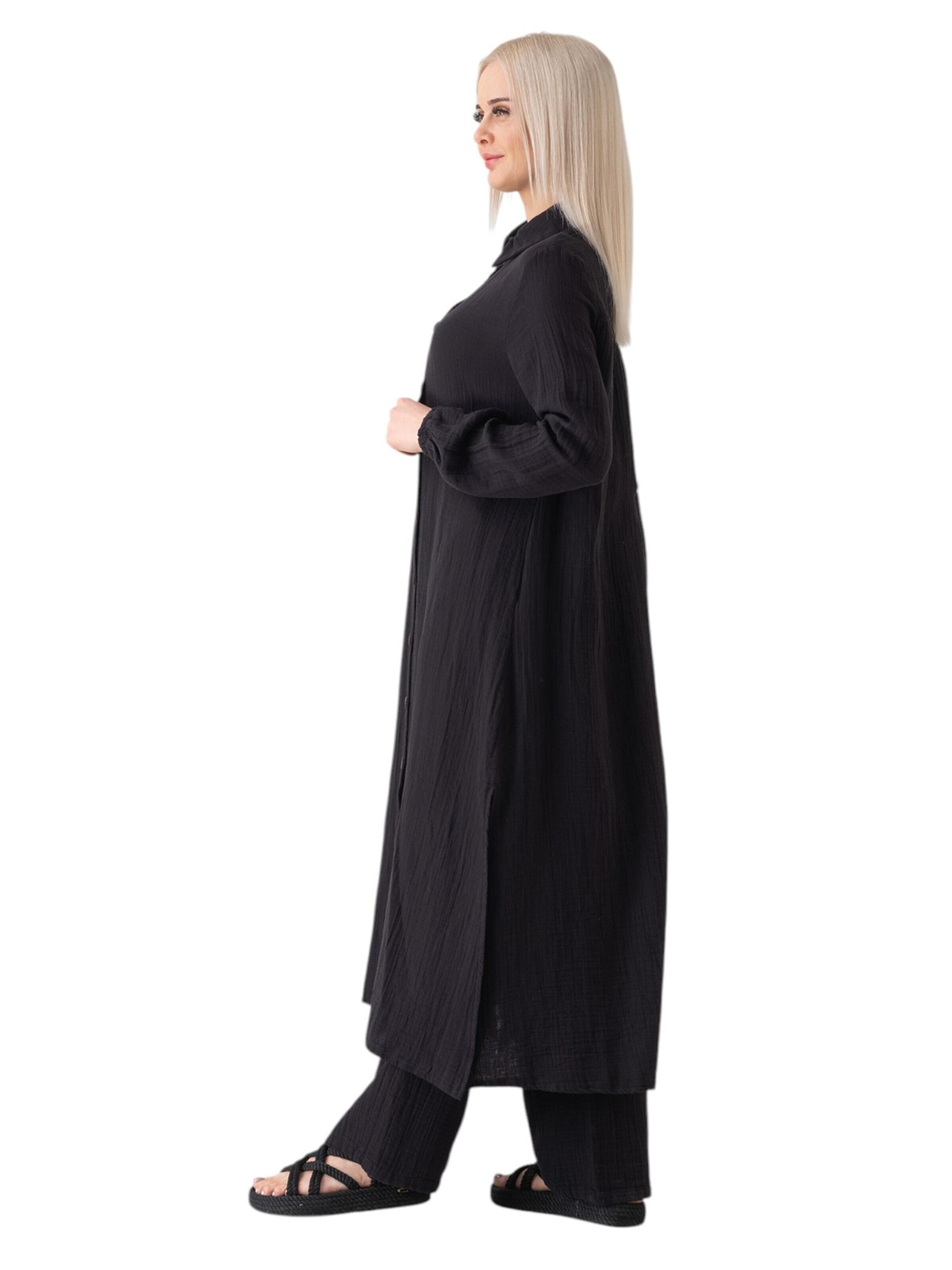 WENOR Blouse 'Nergis' in Zwart