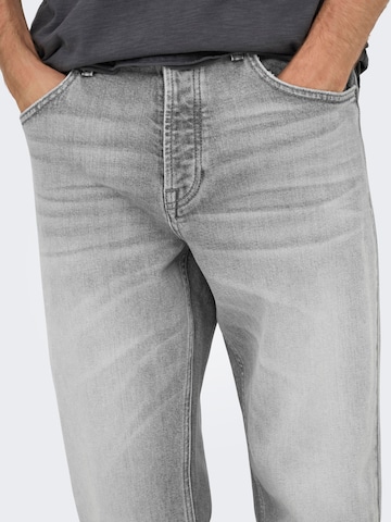 Regular Jean 'ONSEdge' Only & Sons en gris