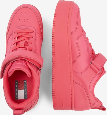 Sneaker bassa 'Hook And Loop' di Tommy Jeans in rosa