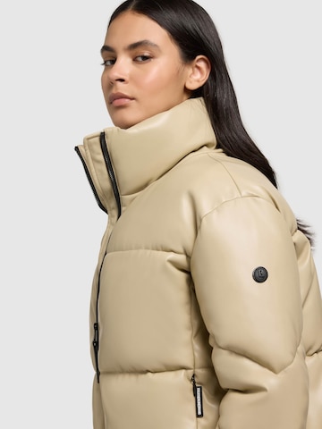 khujo Winter Jacket 'Khalia' in Beige
