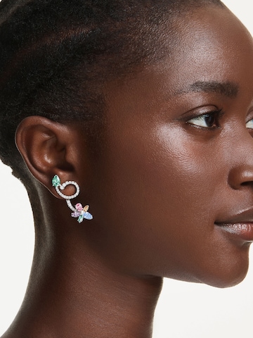 Swarovski Ohrringe in Silber: Vorderseite