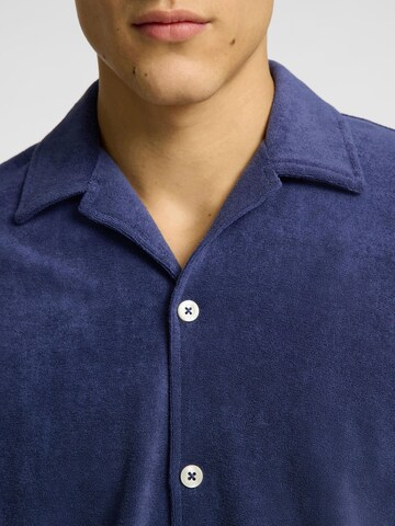 SELECTED HOMME Comfort Fit Hemd in Blau