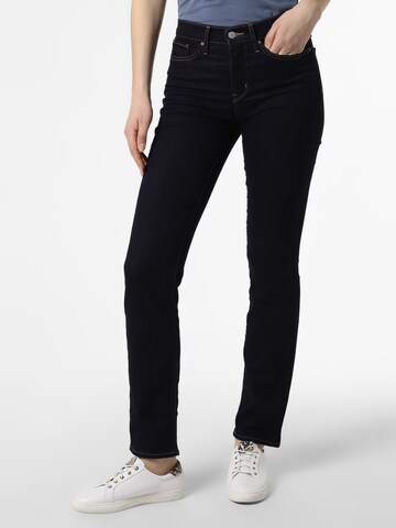 LEVI'S ® Slimfit Jeans in Blauw: voorkant