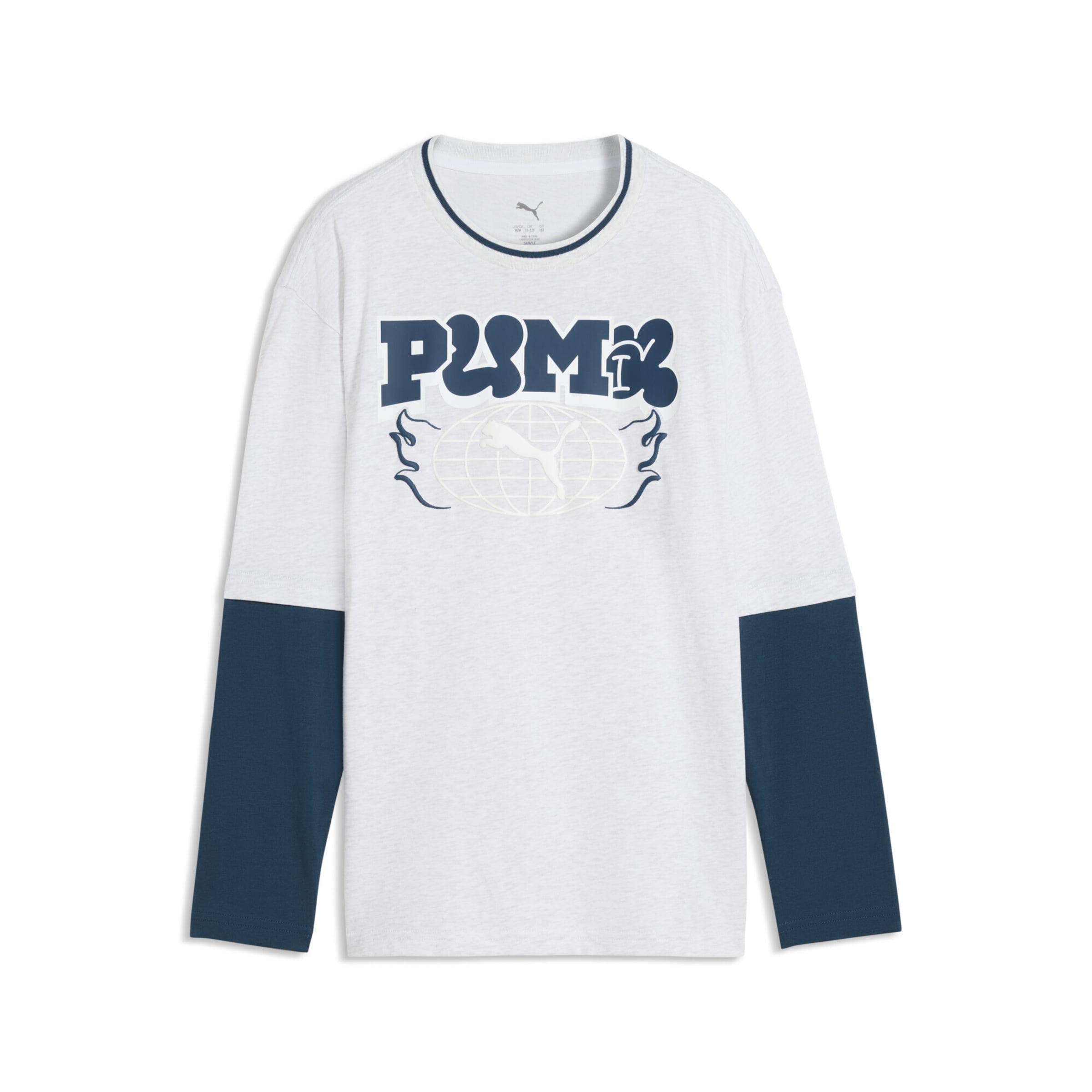 T-Shirt fonctionnel PUMA en blanc : devant