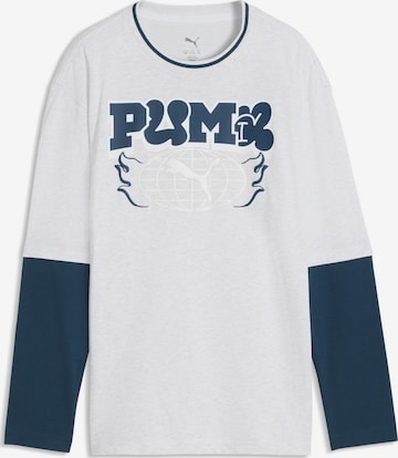 T-Shirt fonctionnel PUMA en blanc : devant