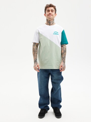hydroponic - Camiseta 'Hydroponic Cutback Graphic T-Shirt' en Mezcla de colores