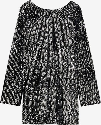 Pull&Bear Sukienka w kolorze czarny / srebrnym, Podgląd produktu