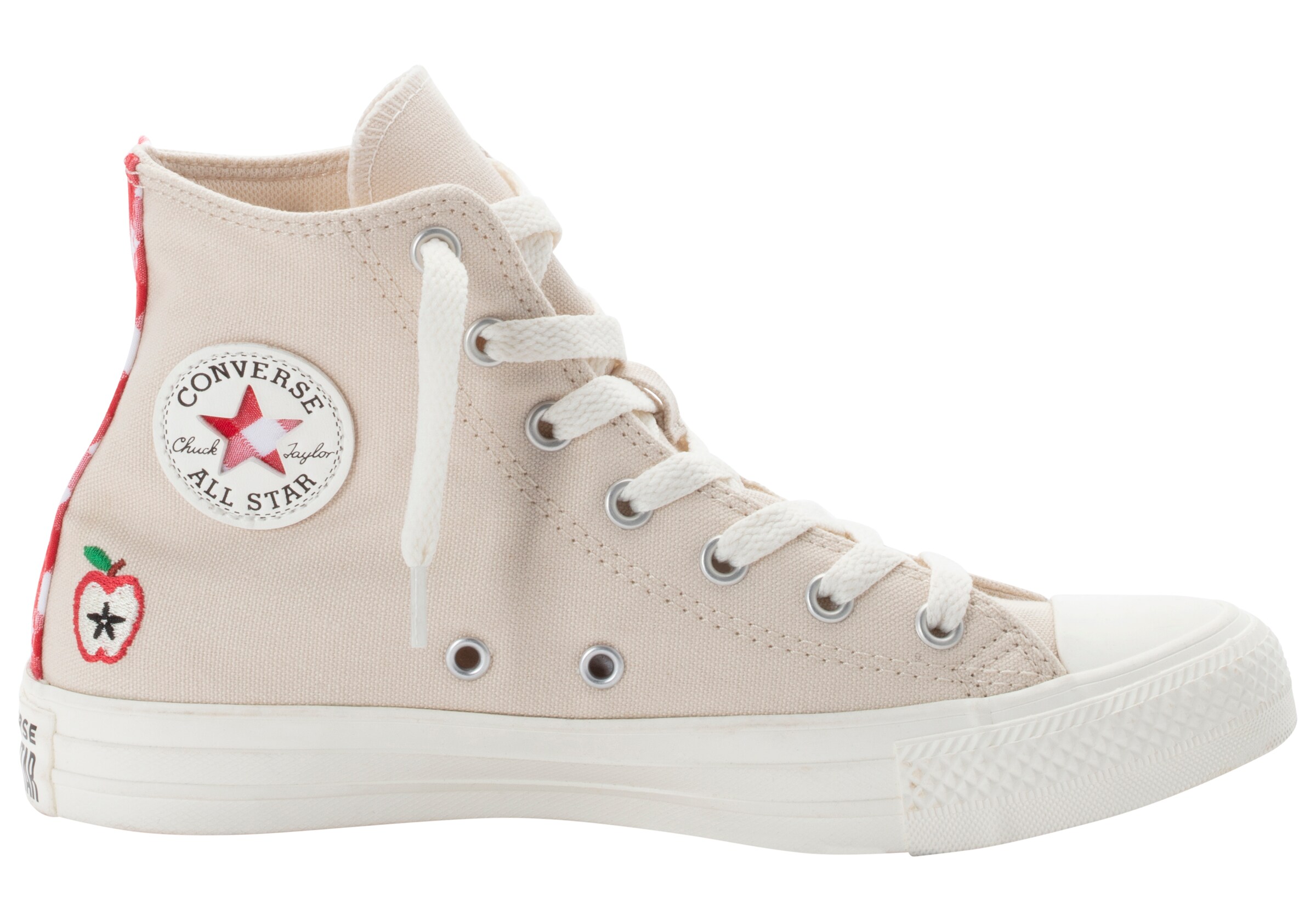 CONVERSE High-Top Sneakers in Beige